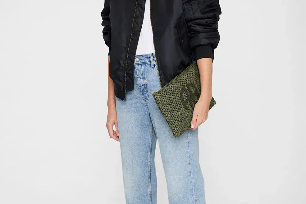 Anine Bing Bags Rio Pouch - Olive