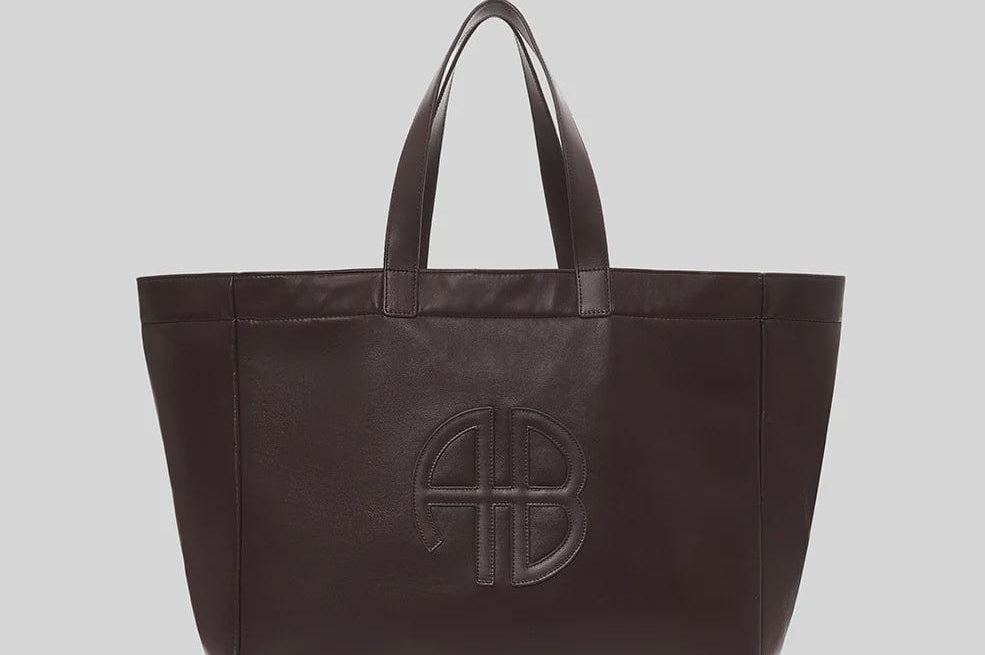 Anine Bing Bags Rio Tote - Dark Brown *Pre-order*