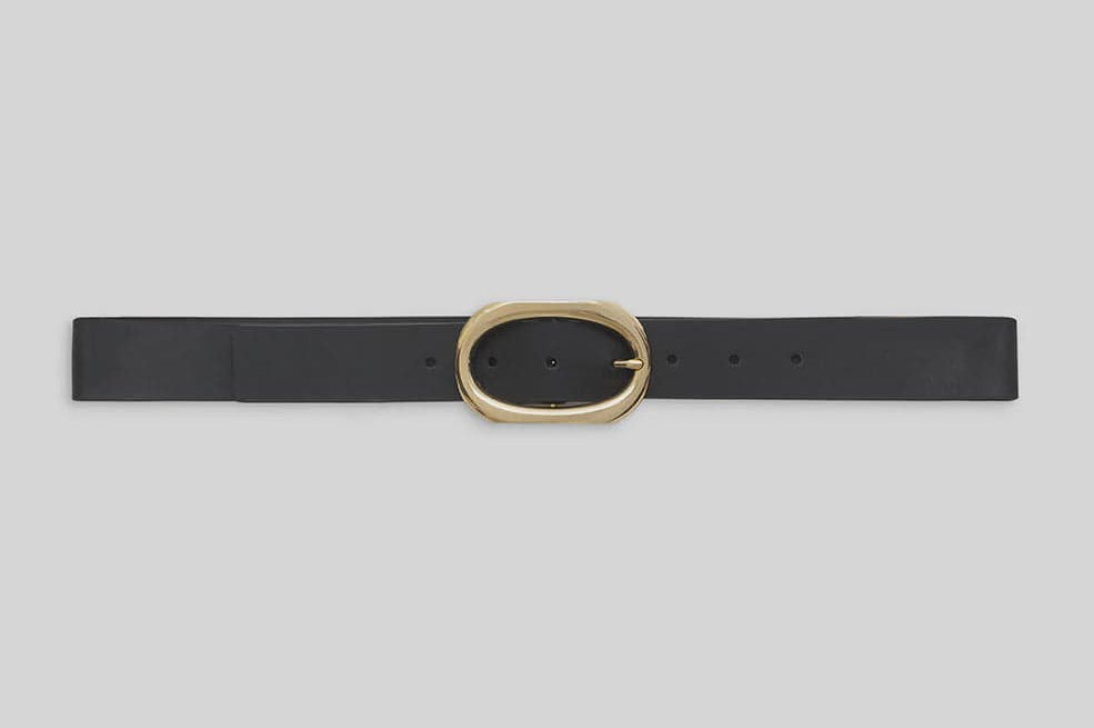 Anine Bing Belts Anine Bing | Signature Link Belt - Black
