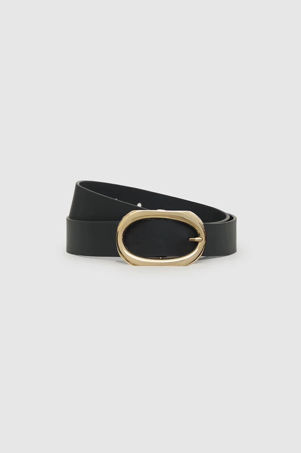 Anine Bing Belts Anine Bing | Signature Link Belt - Black