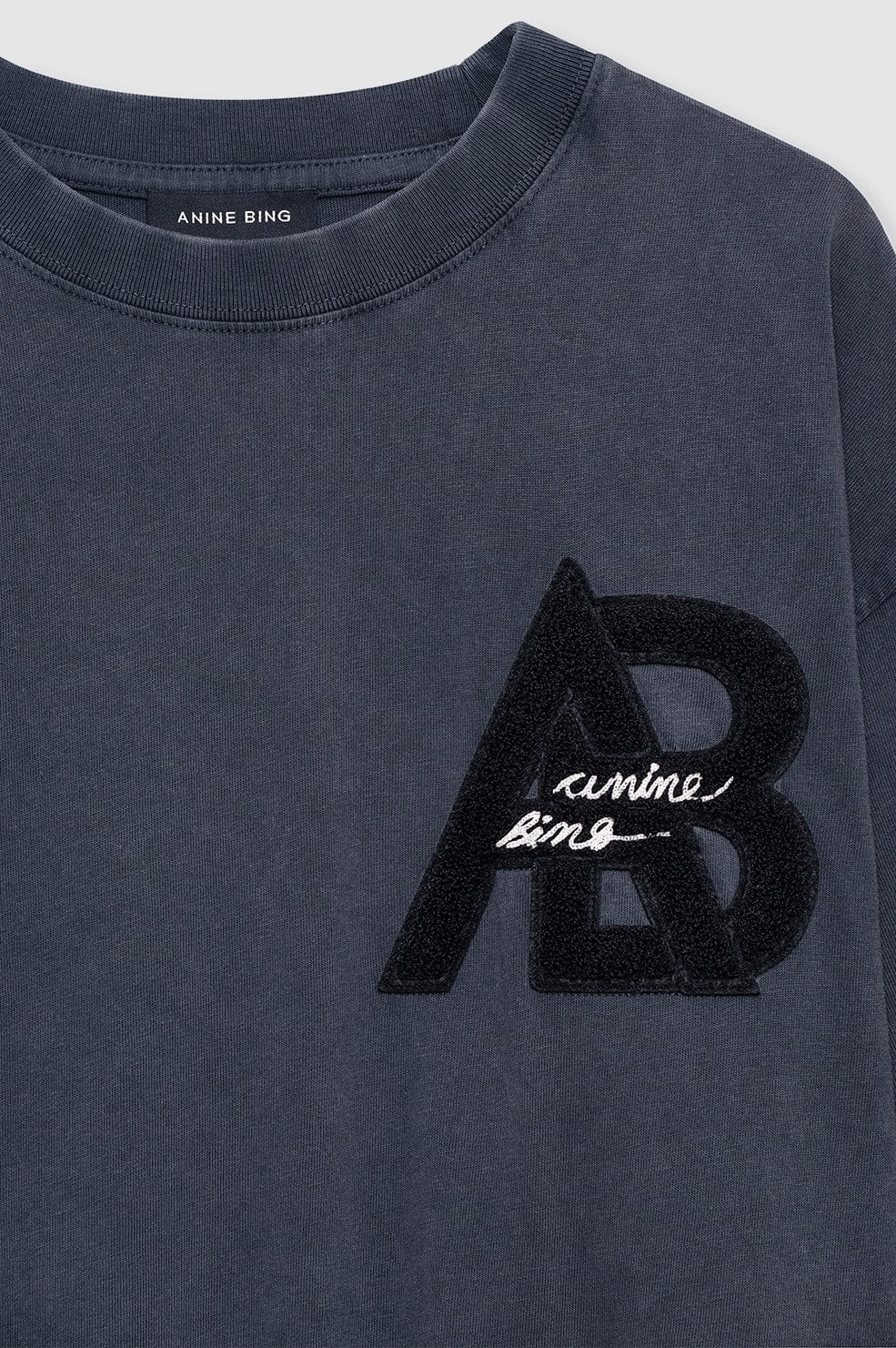 Anine Bing Dresses - Casual Beth Mini Dress - Washed Black