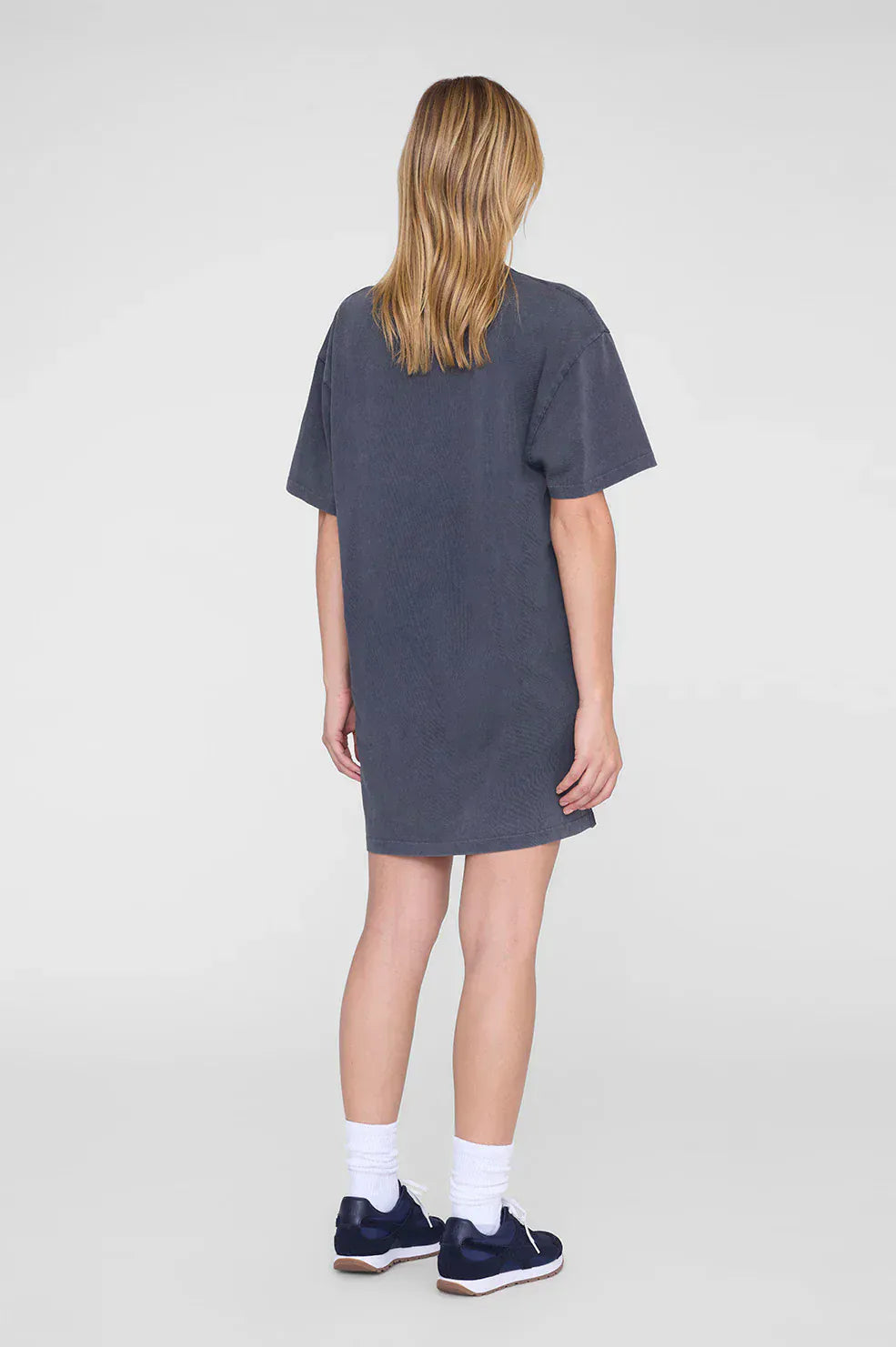 Anine Bing Dresses - Casual Beth Mini Dress - Washed Black