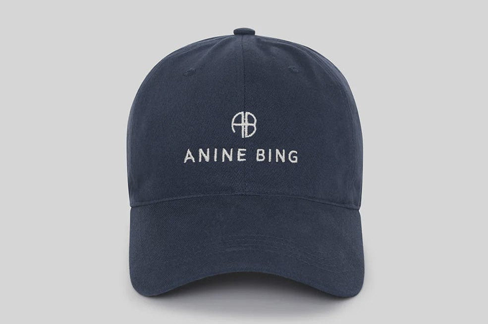 Anine Bing Hats/Headpieces Anine Bing | Jeremy Baseball  Cap - Washed Navy