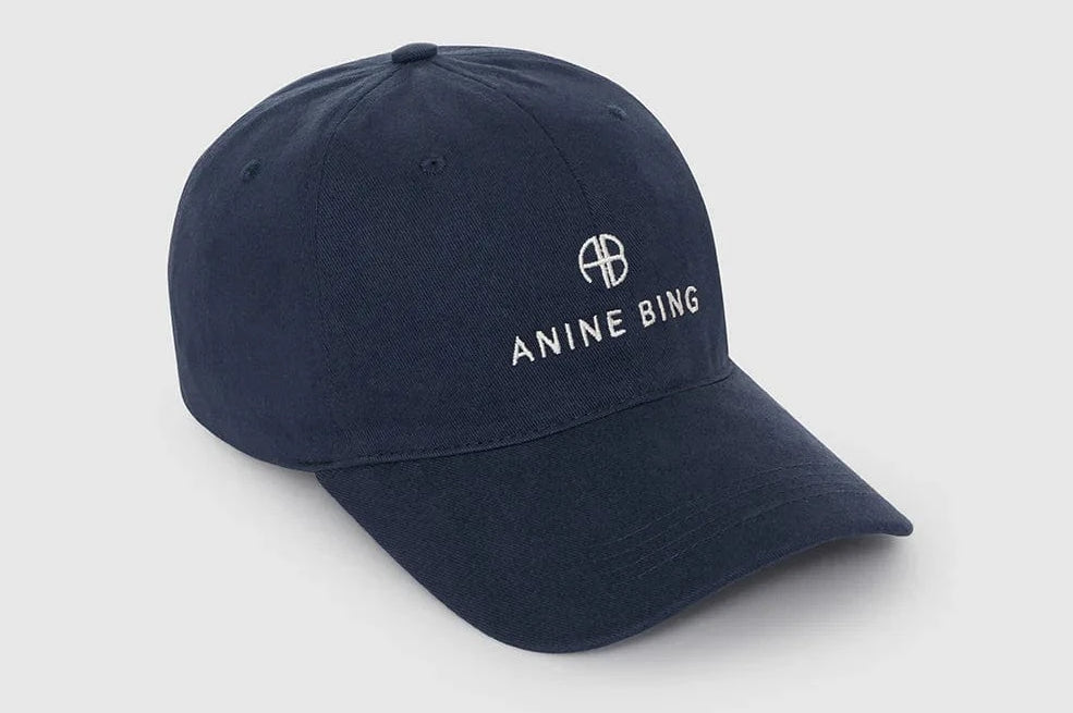 Anine Bing Hats/Headpieces Anine Bing | Jeremy Baseball  Cap - Washed Navy