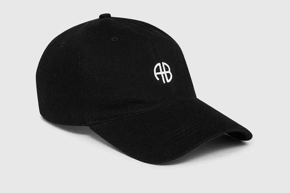 Anine Bing Hats/Headpieces Jeremy Baseball Cap AB - Black Denim