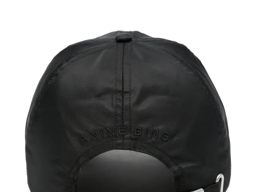 Anine Bing Hats/Headpieces Jeremy Baseball Cap AB Nylon - Black