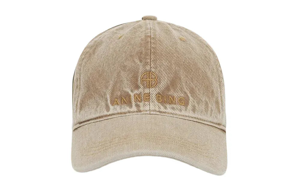 Anine Bing Hats/Headpieces Jeremy Baseball Cap - Butter Yellow