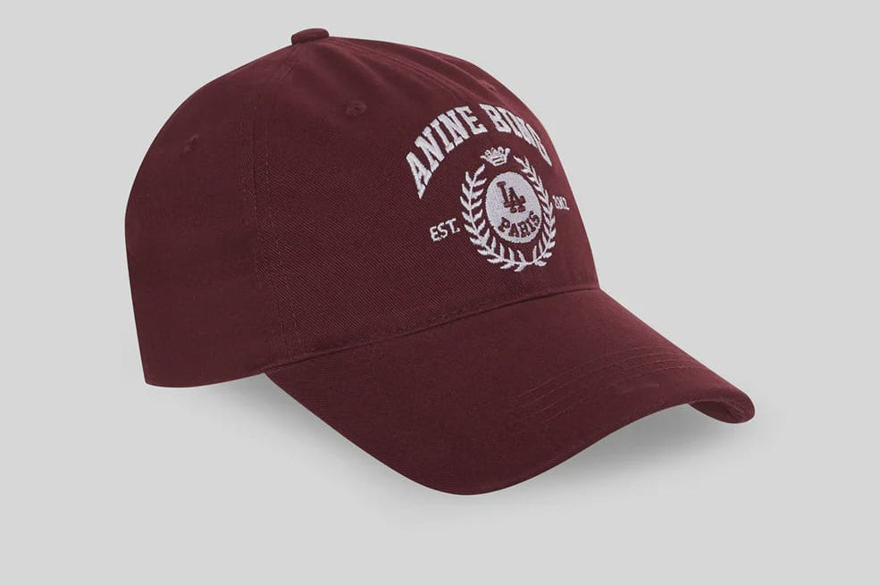 Anine Bing Hats/Headpieces Jeremy Baseball Cap Collegiate - Fig