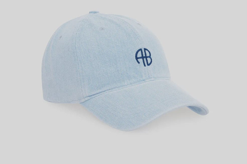 Anine Bing Hats/Headpieces Jeremy Baseball Cap - Lucid Blue