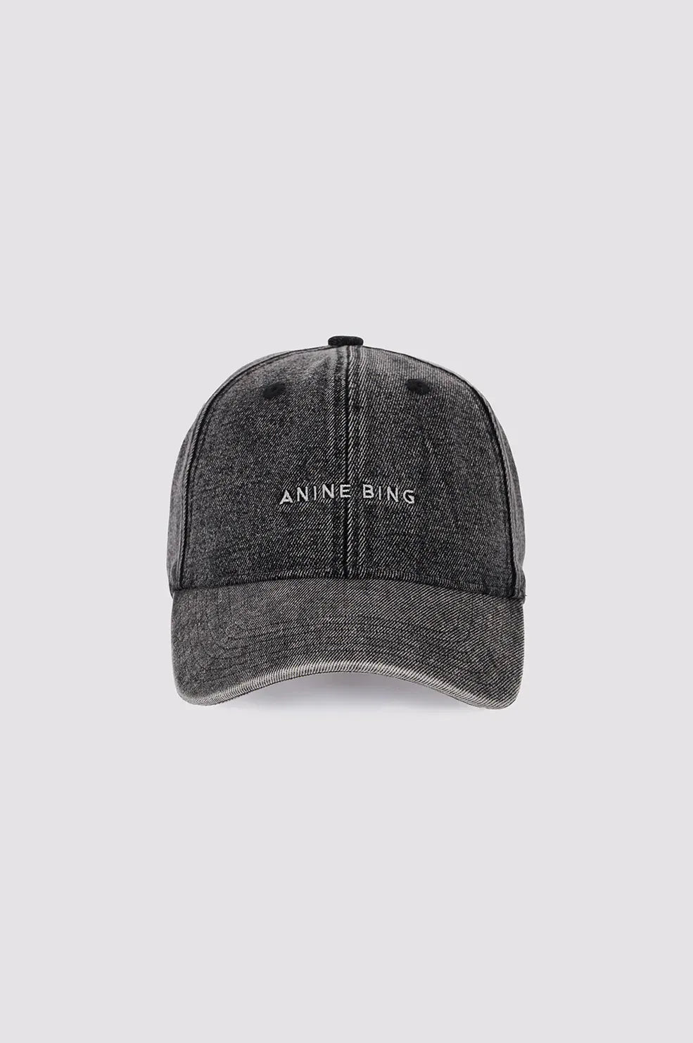 Anine Bing Hats/Headpieces Jeremy Baseball Cap - Washed Black