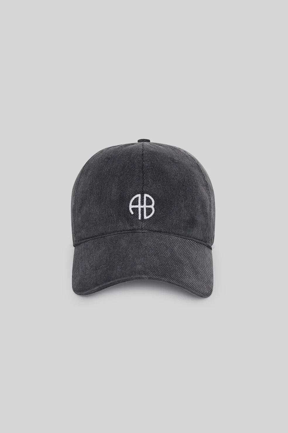 Anine Bing Hats/Headpieces Jeremy Baseball Cap - Washed Smoke Grey