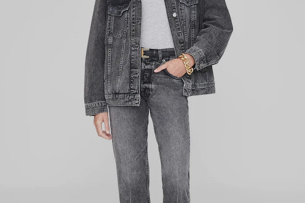 Anine Bing Jackets - Denim Anine Bing | Rory Jacket - Steel Grey