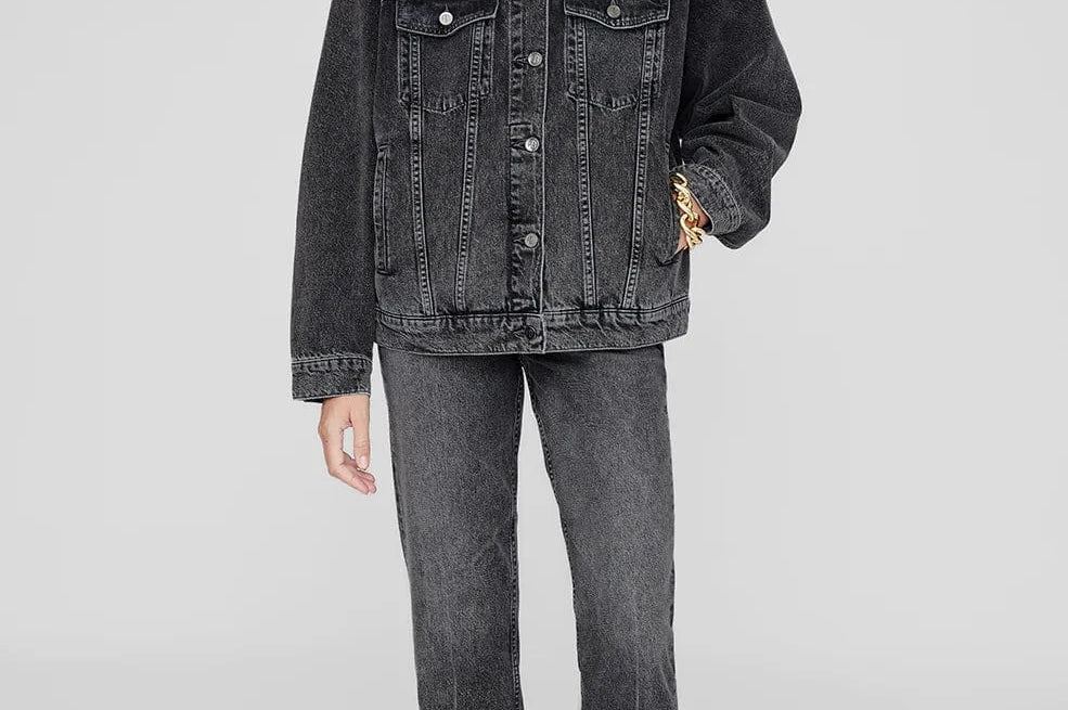 Anine Bing Jackets - Denim Anine Bing | Rory Jacket - Steel Grey