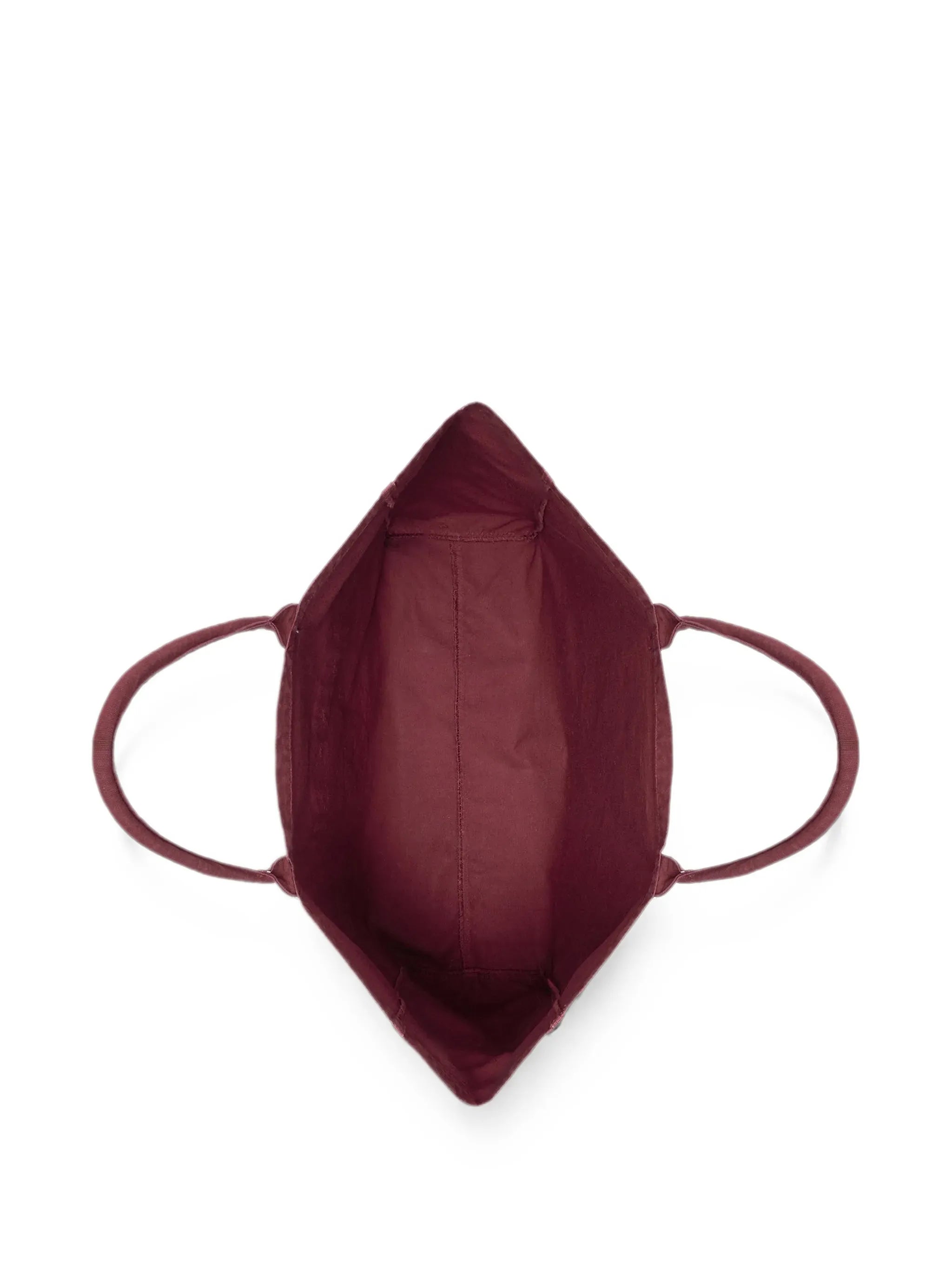 Anine Bing Leo Canvas Tote Collegiate - Fig