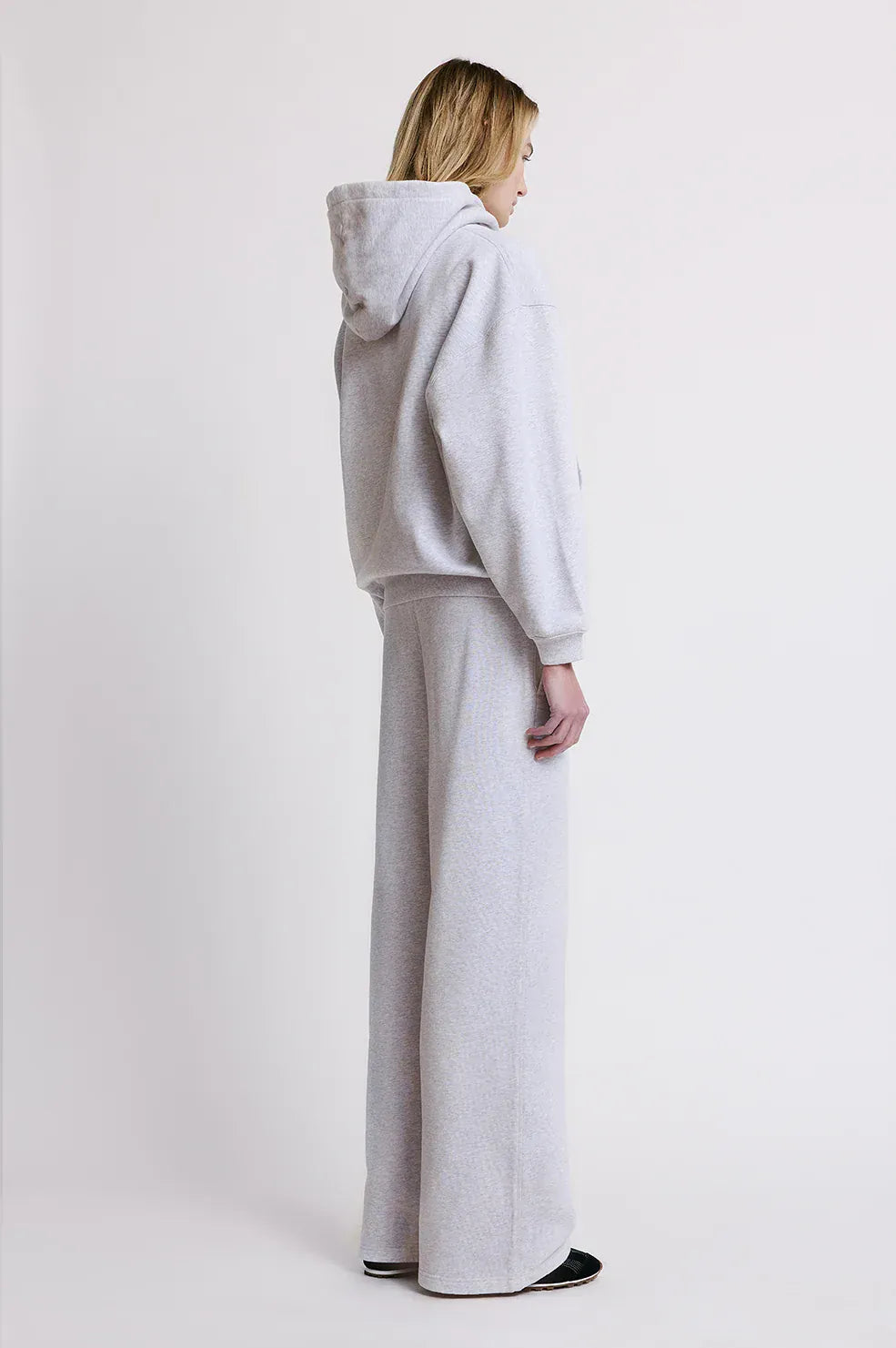 Anine Bing Sweaters Harvey Sweatshirt Bing NY - Light Heather Grey