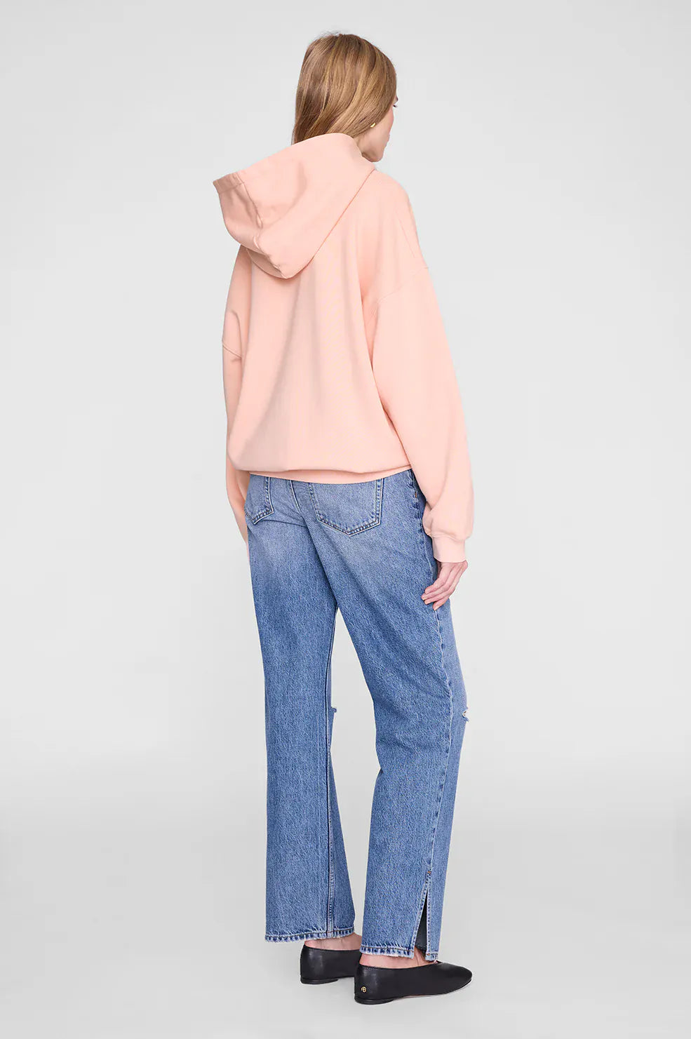 Anine Bing Sweaters Harvey Sweatshirt - Coral Pink