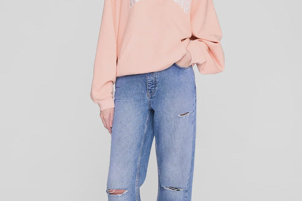 Anine Bing Sweaters Harvey Sweatshirt - Coral Pink