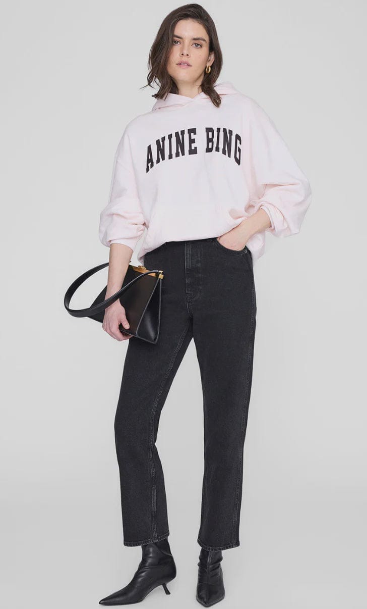 Anine Bing Sweaters Harvey Sweatshirt - Washed Pink