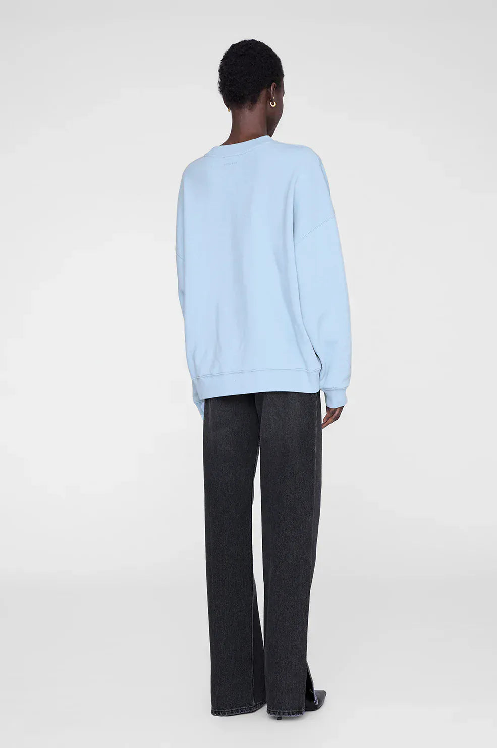 Anine Bing Sweaters Miles Sweatshirt Anine Bing - Pale Blue