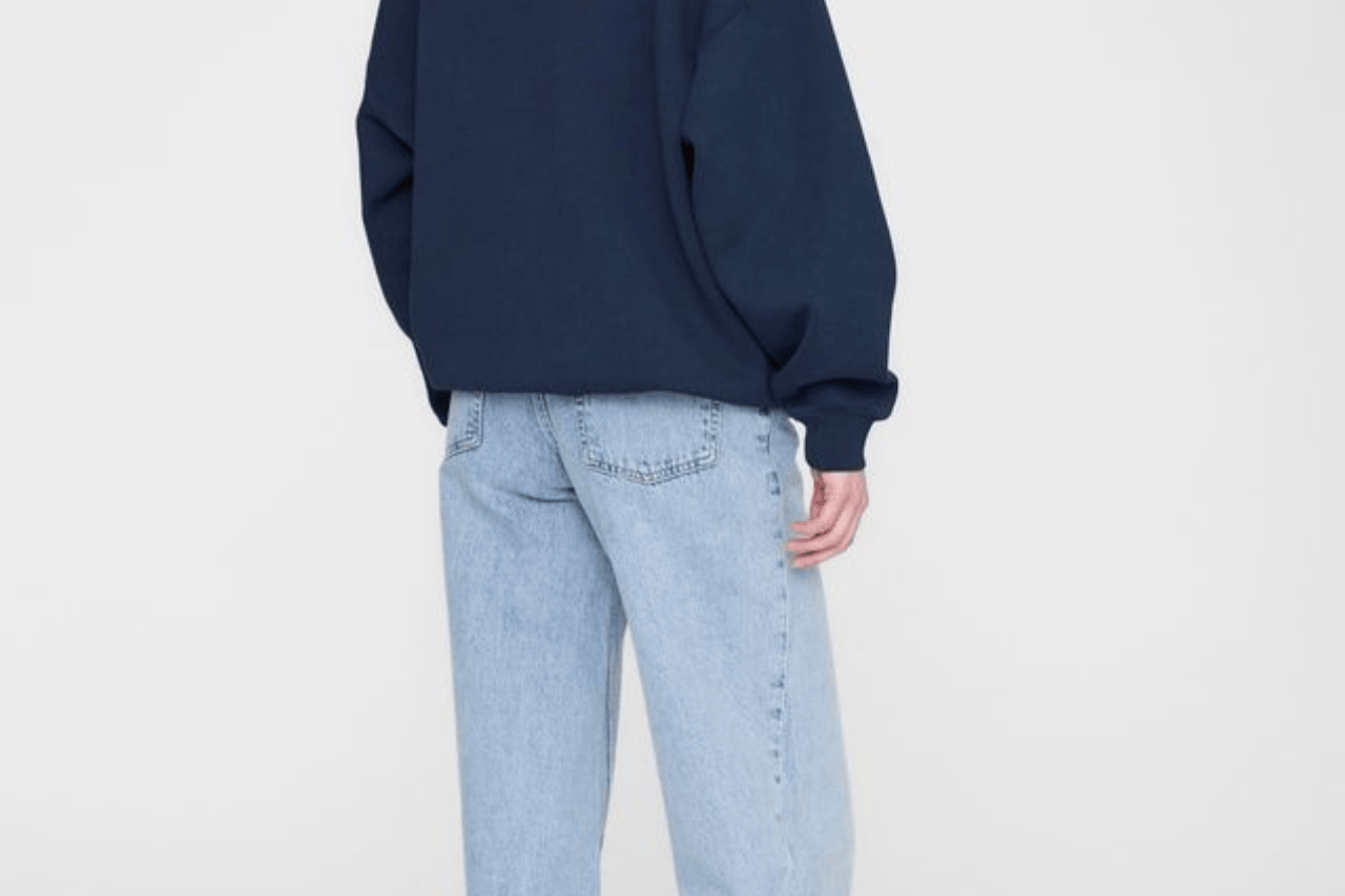 Anine Bing Sweaters Miles Sweatshirt Collegiate - Dark Navy