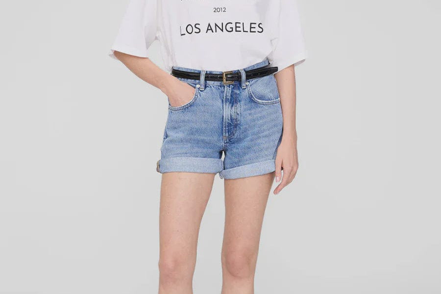 Anine Bing Tees Anine Bing | Rudy Tee - Ivory