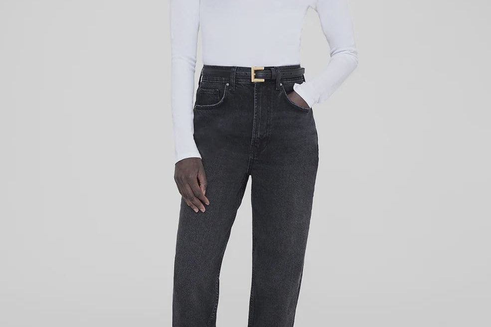 Anine Bing Tops - Long Sleeve Anine Bing | Jane Top - White
