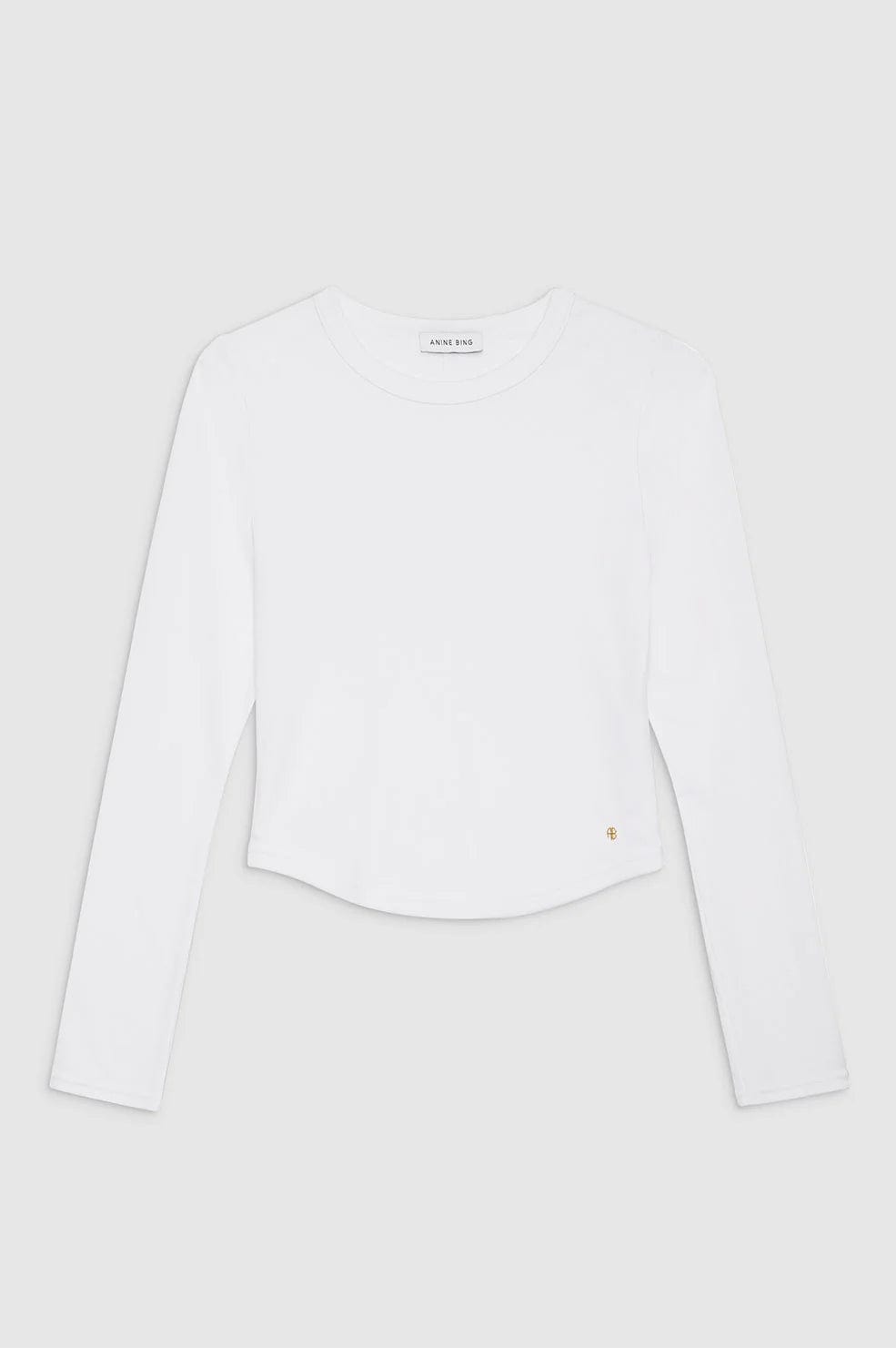 Anine Bing Tops - Long Sleeve Anine Bing | Jane Top - White