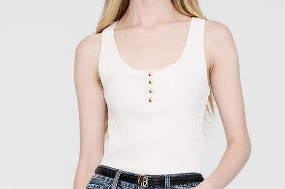 Anine Bing Tops - Tanks Anine Bing | Alessia Tank - Ivory