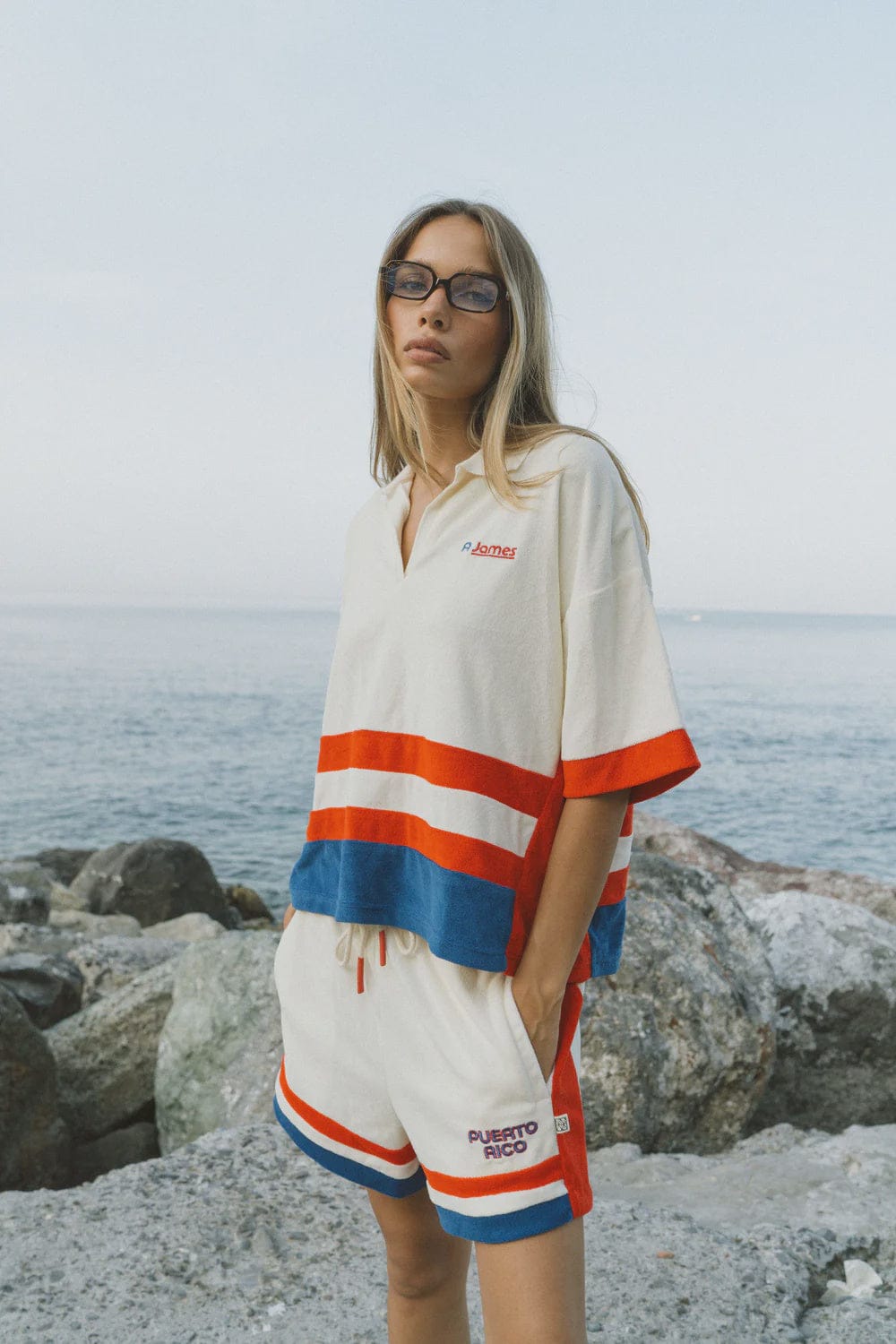 Araminta James Shirts Rico Terry Shirt - Coconut