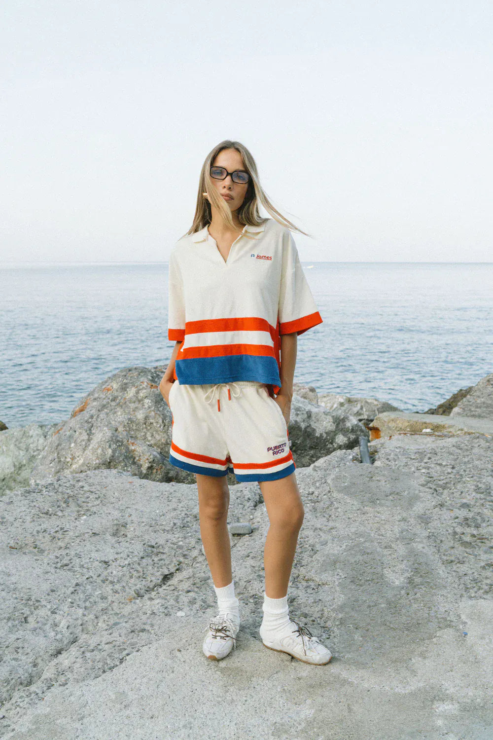 Araminta James Shirts Rico Terry Shirt - Coconut