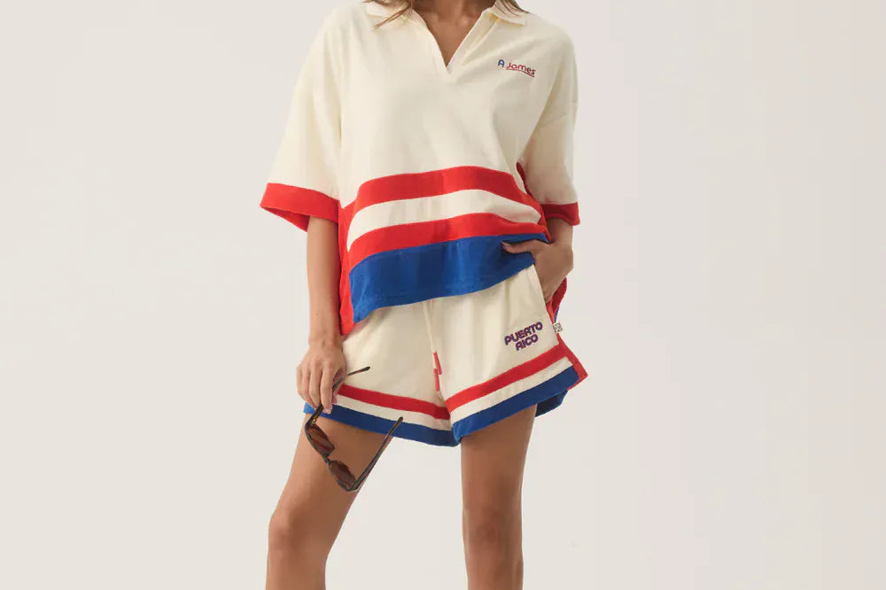 Araminta James Shirts Rico Terry Shirt - Coconut