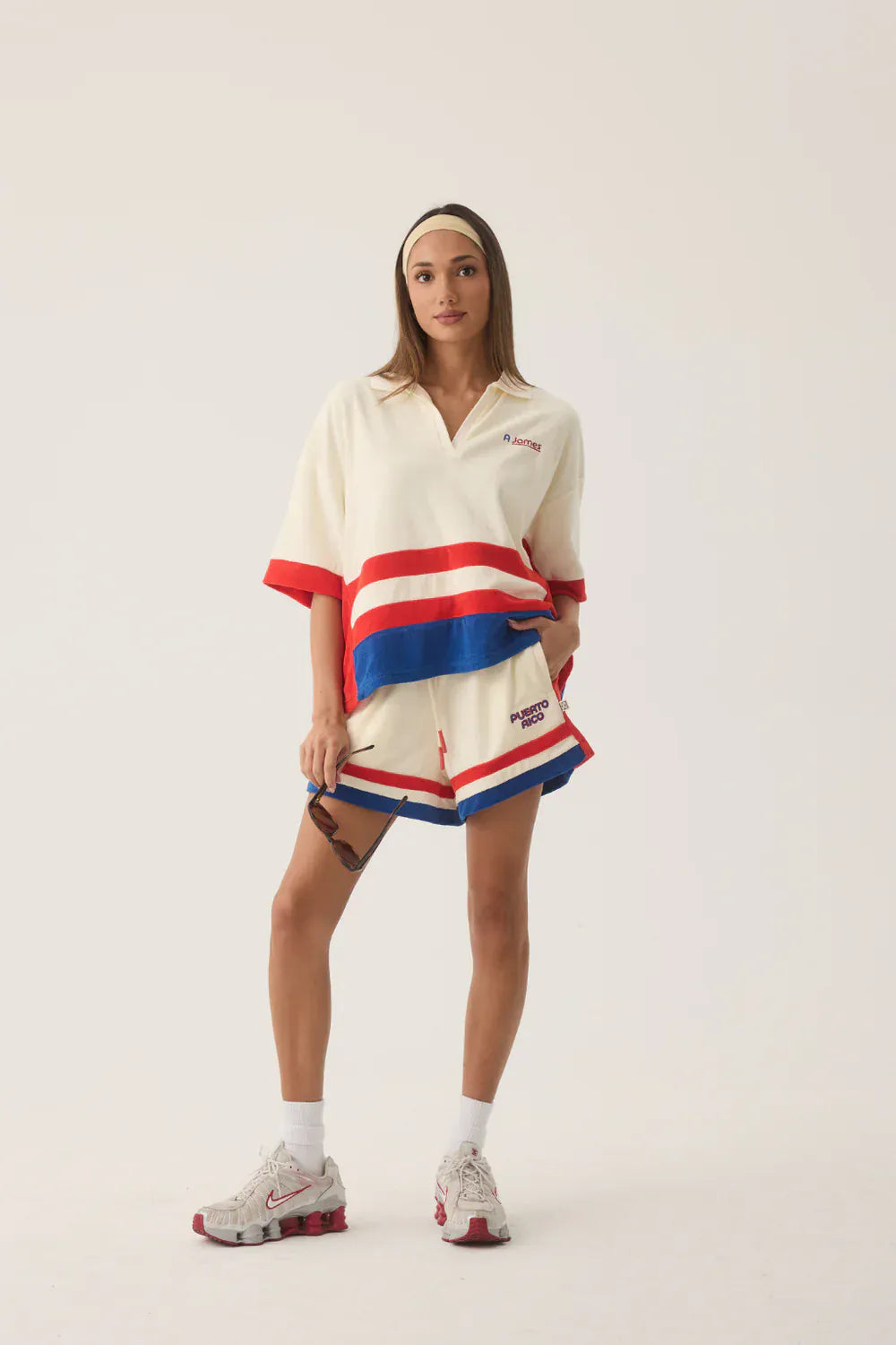 Araminta James Shirts Rico Terry Shirt - Coconut