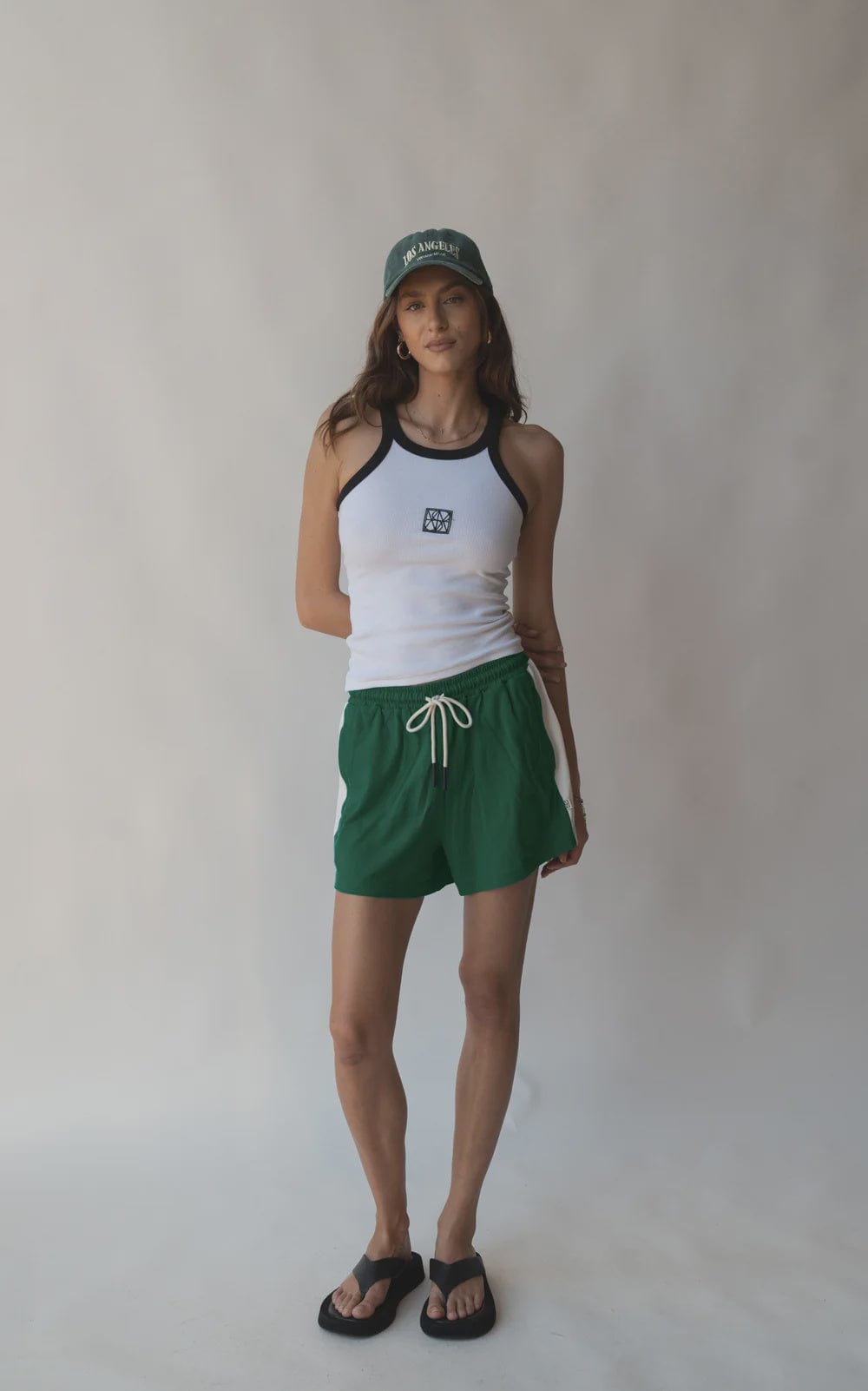 Araminta James Shorts - Casual Araminta James | Sebastian Short - Deep Green