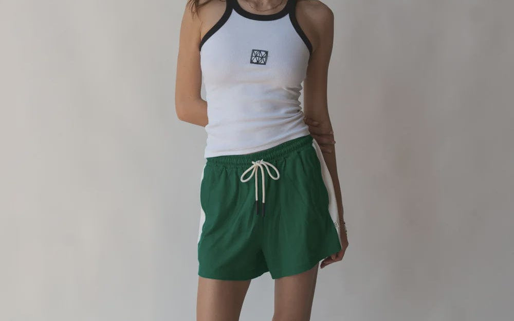 Araminta James Shorts - Casual Araminta James | Sebastian Short - Deep Green