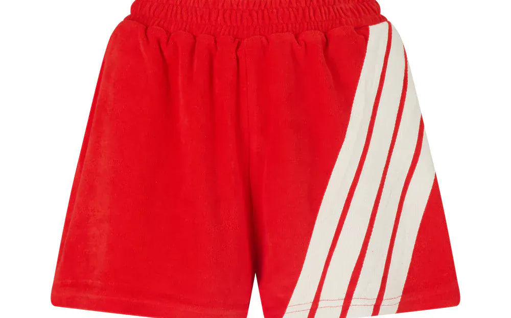 Araminta James Shorts - Casual Tropiques Terry Short - Apple Red