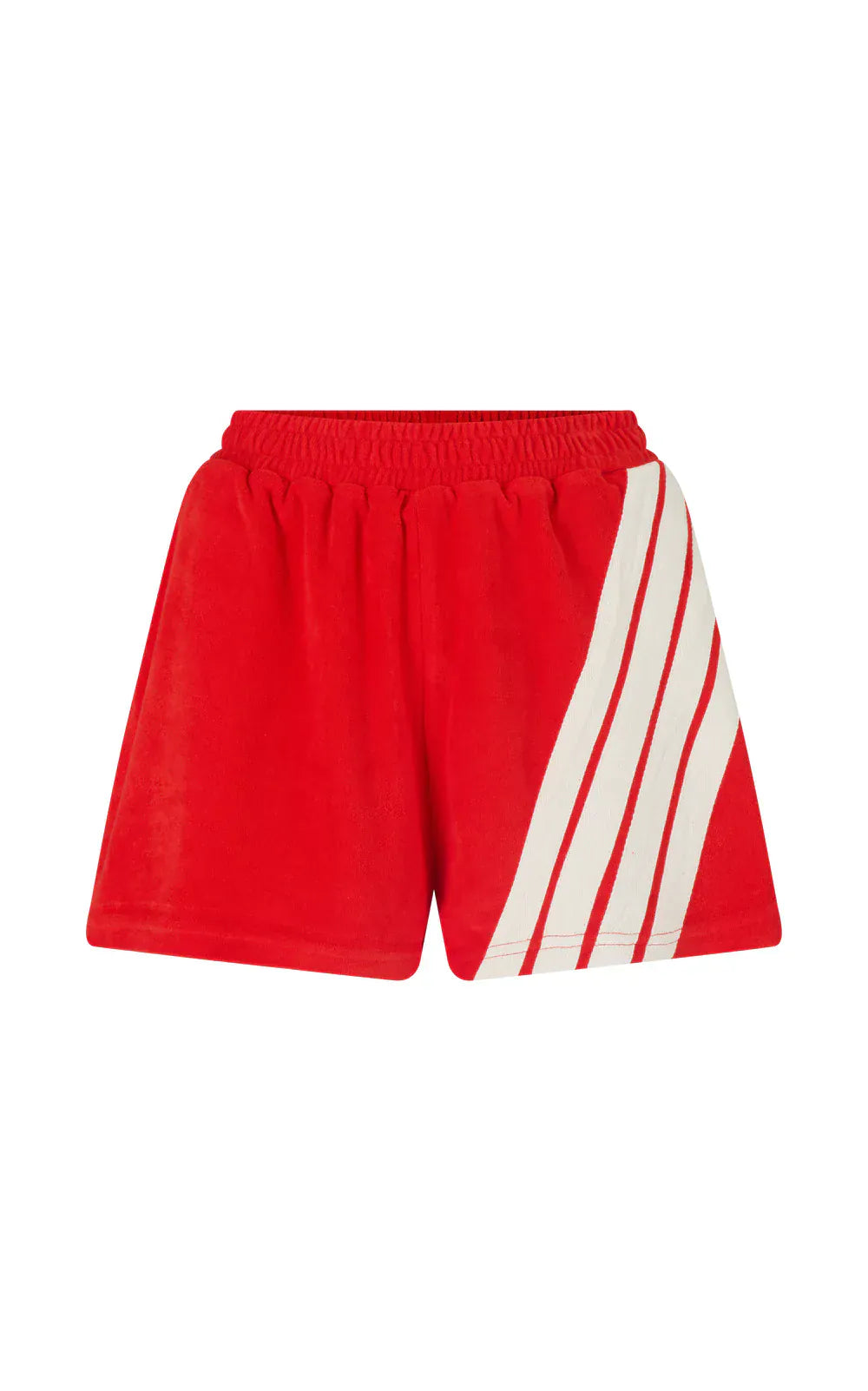 Araminta James Shorts - Casual Tropiques Terry Short - Apple Red