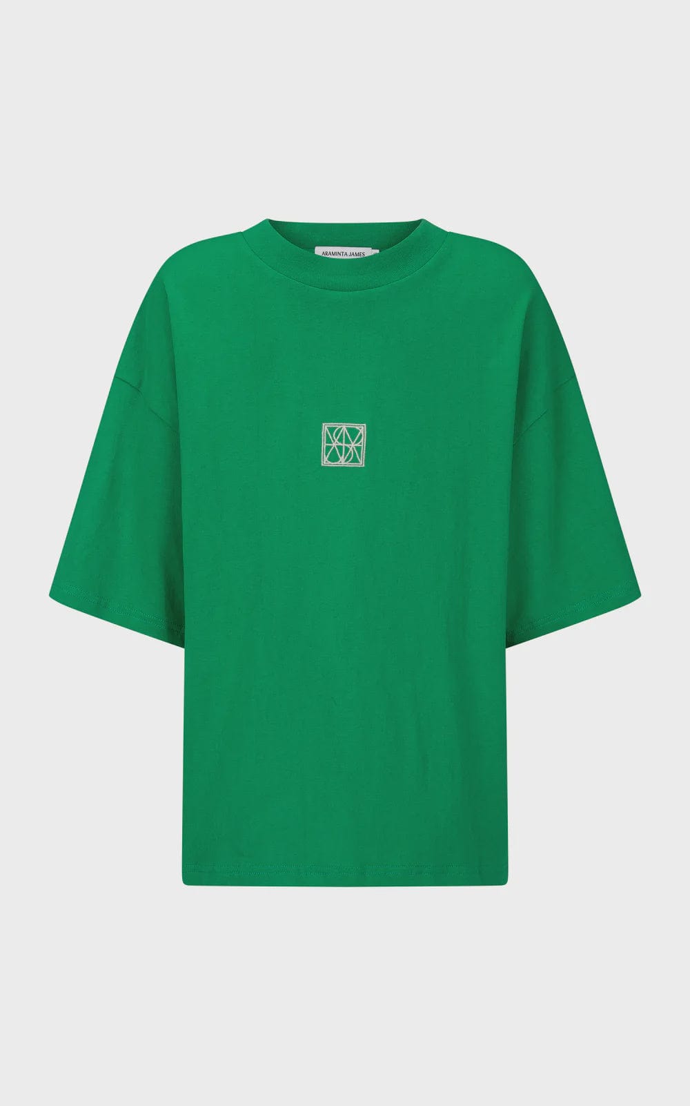 Araminta James Tees Araminta James | Monogram Classic Tee - Deep Green