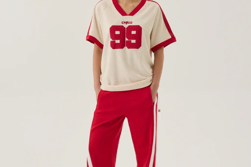 Araminta James Tees Chilli Waffle Tee - Coconut