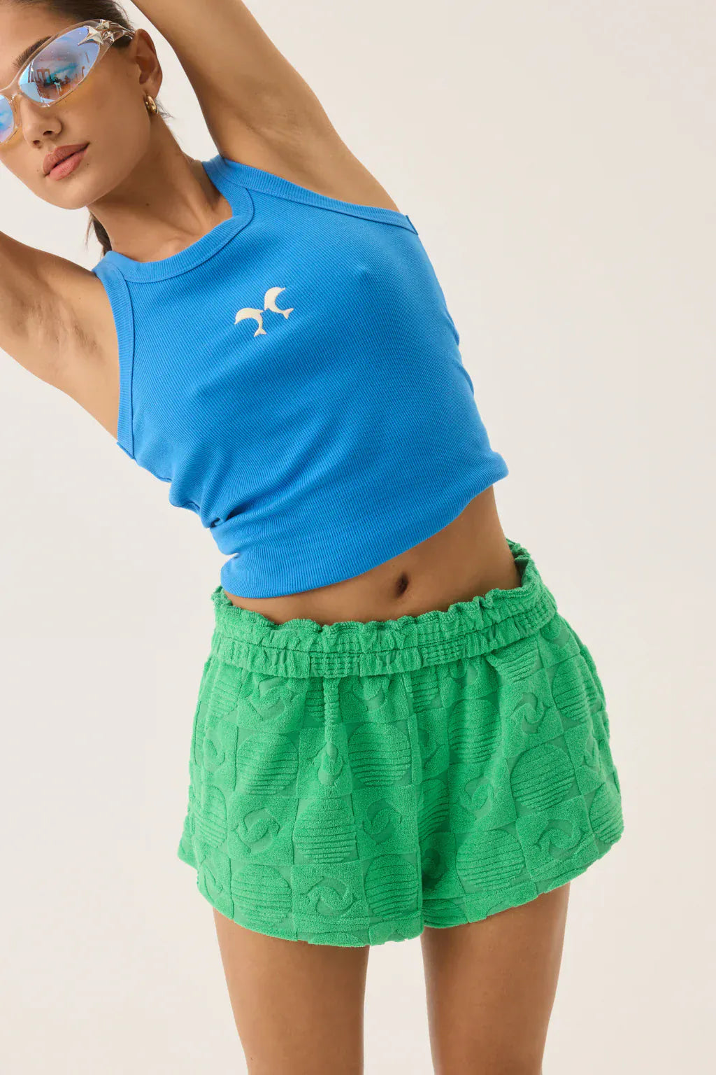 Araminta James Tops - Tanks Dolphine Tank - French Blue