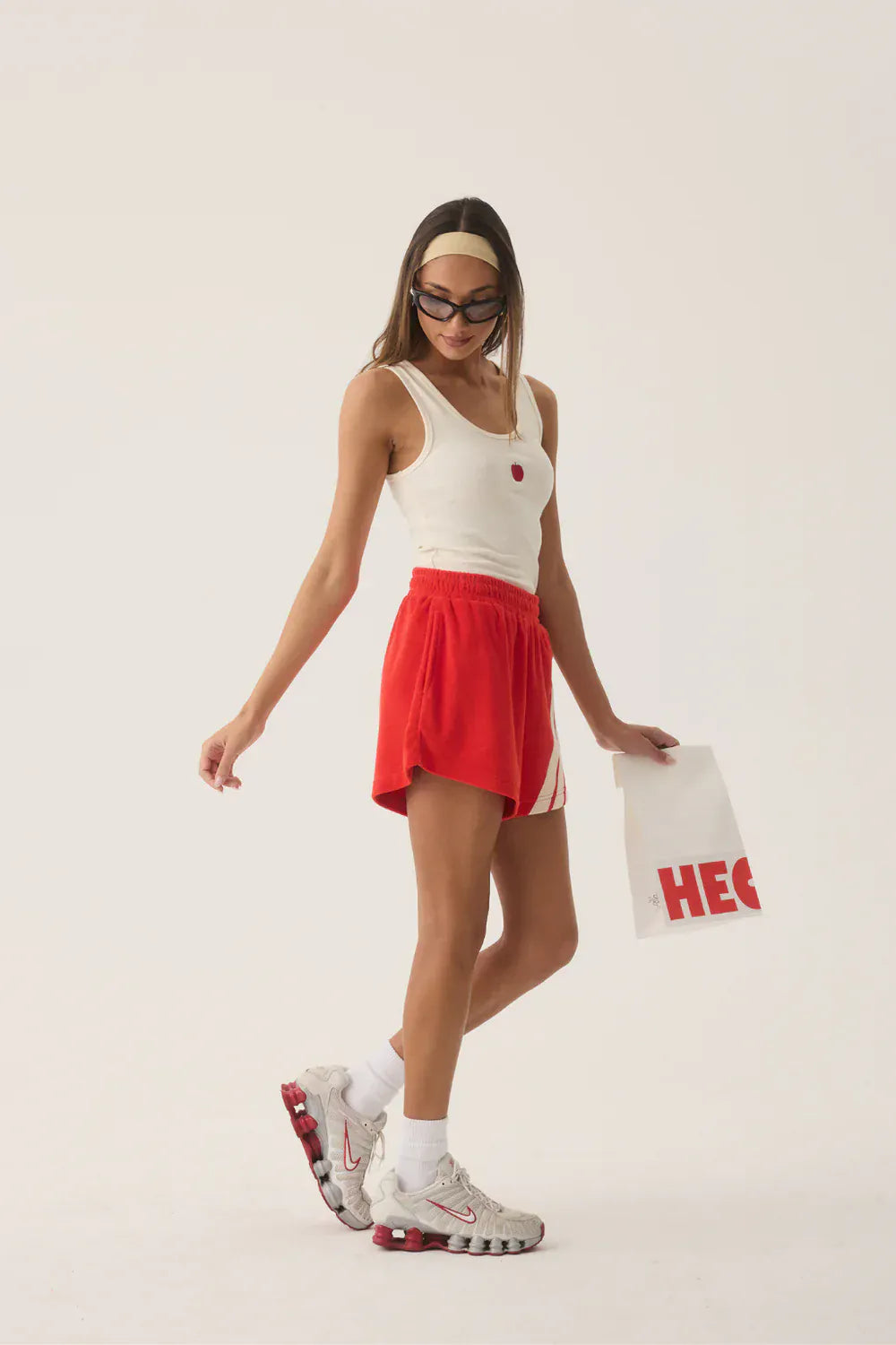 Araminta James Tops - Tanks Manzana Rib Tank - Coconut