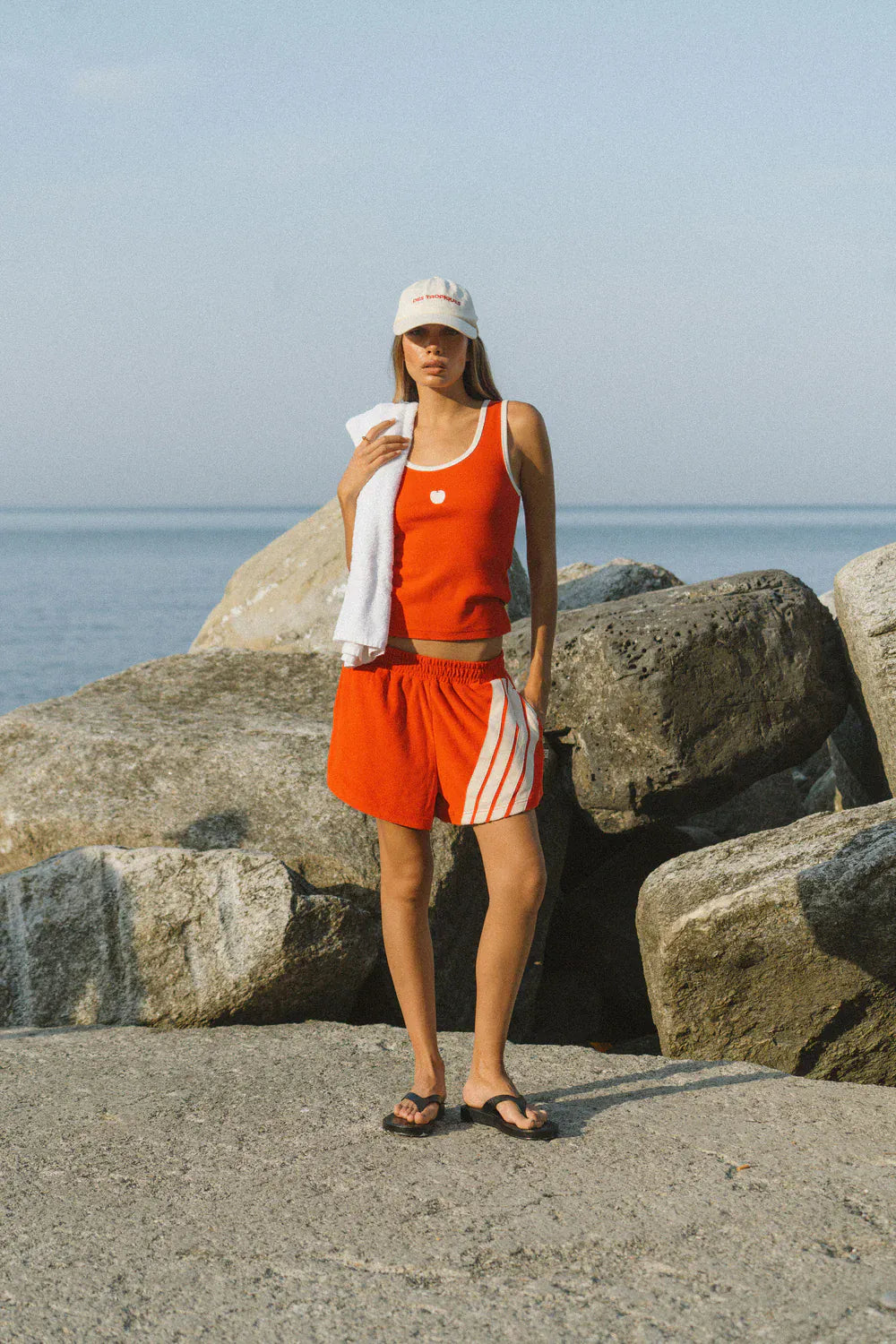 Araminta James Tops - Tanks Manzana Rin Tank - Apple Red