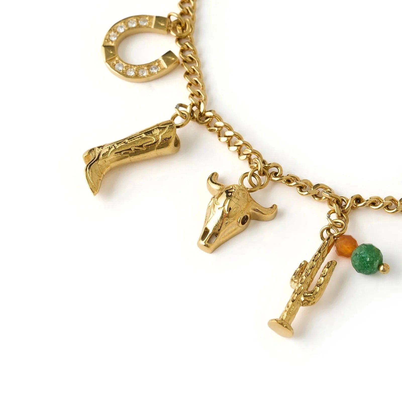 Arms Of Eve Bracelets Arms Of Eve | Rodeo Gold Charm Bracelet