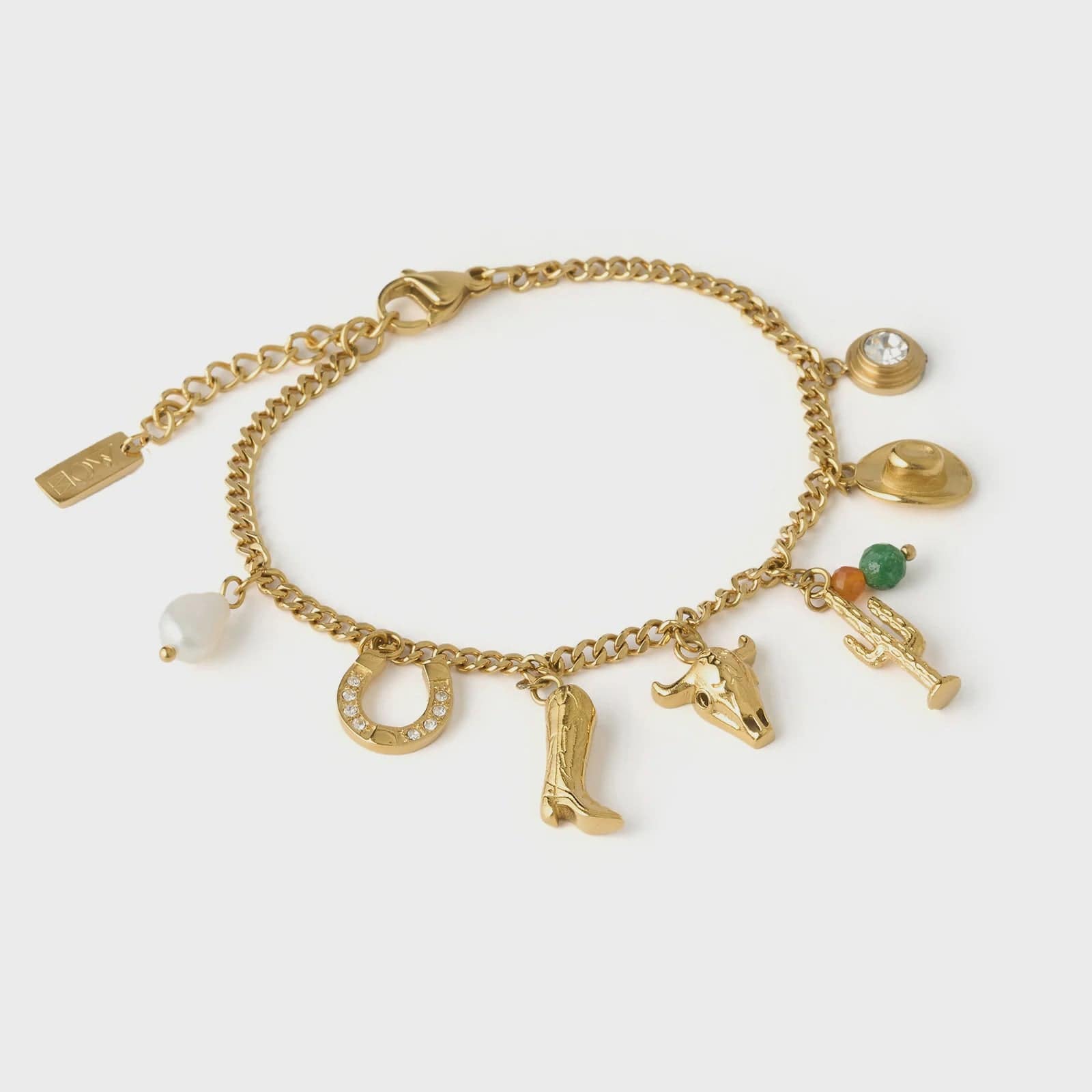 Arms Of Eve Bracelets Arms Of Eve | Rodeo Gold Charm Bracelet