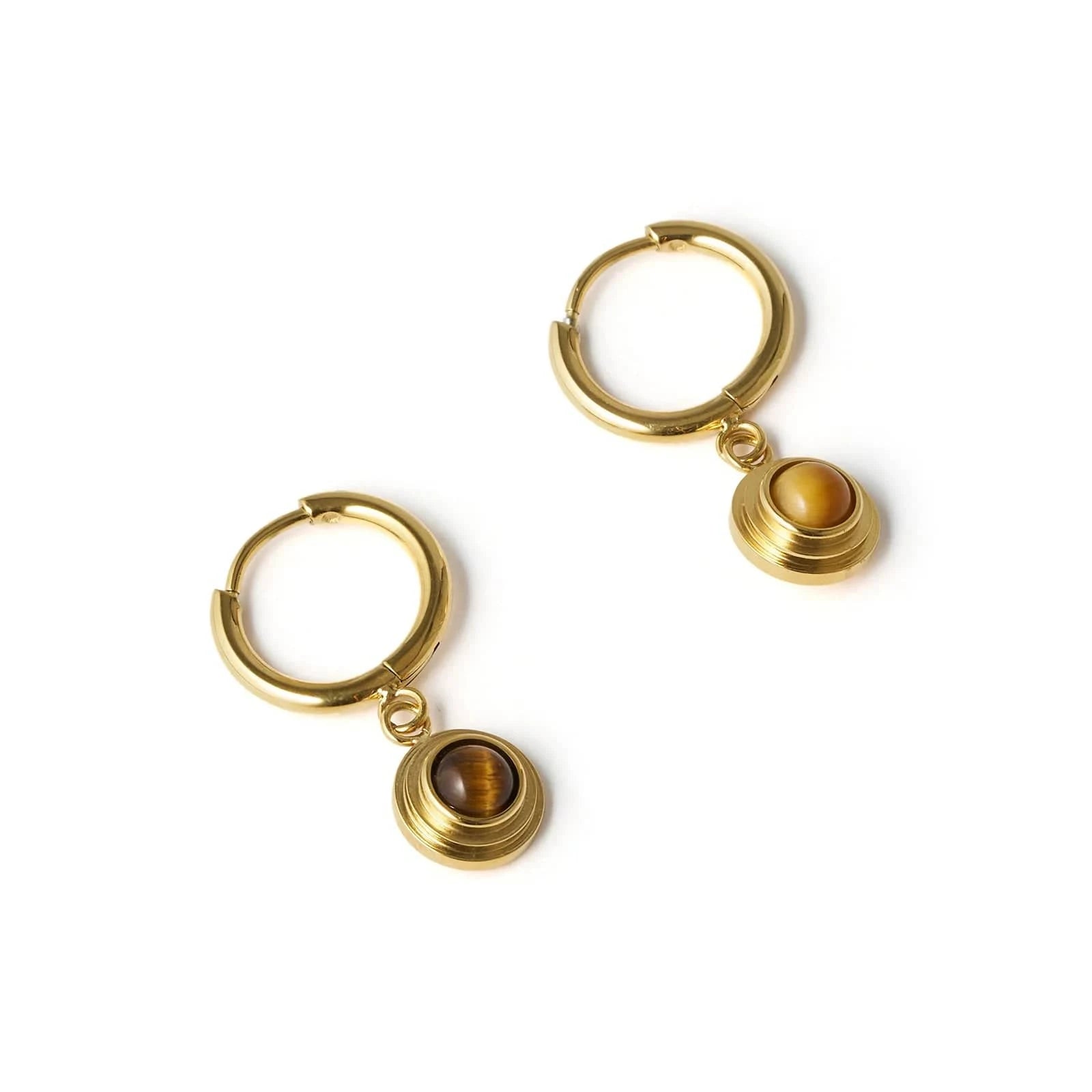 Arms Of Eve Earrings Arms Of Eve | Asher Earrings - Tiger's Eye