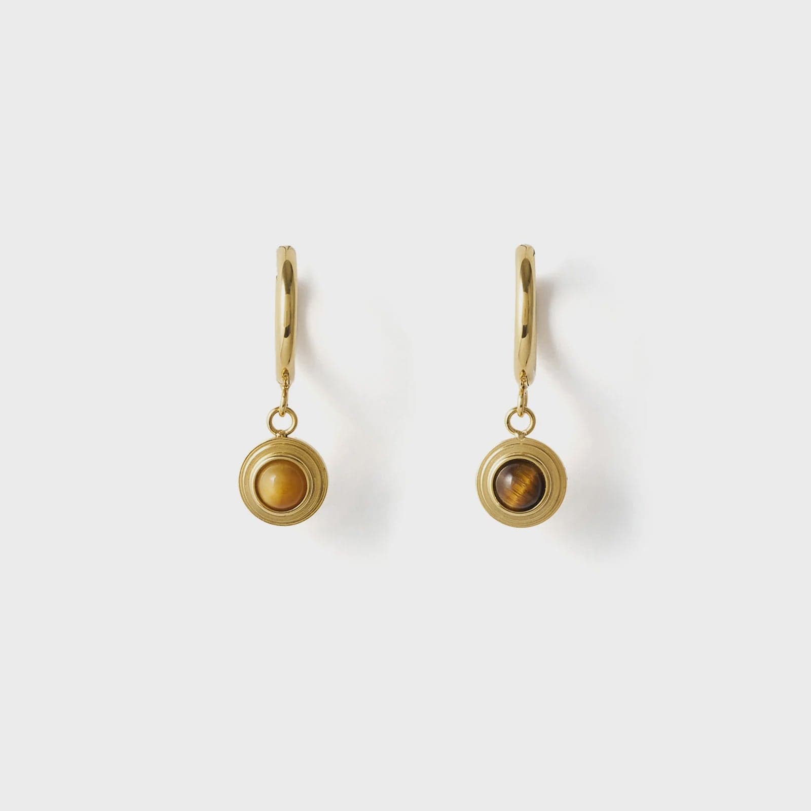 Arms Of Eve Earrings Arms Of Eve | Asher Earrings - Tiger's Eye