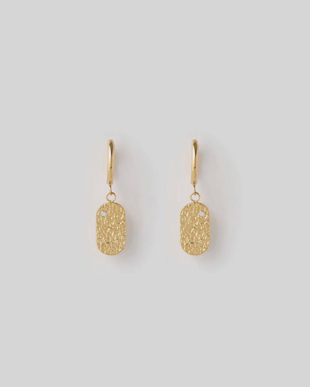 Arms Of Eve Earrings Mendoza Huggie Earrings - Gold