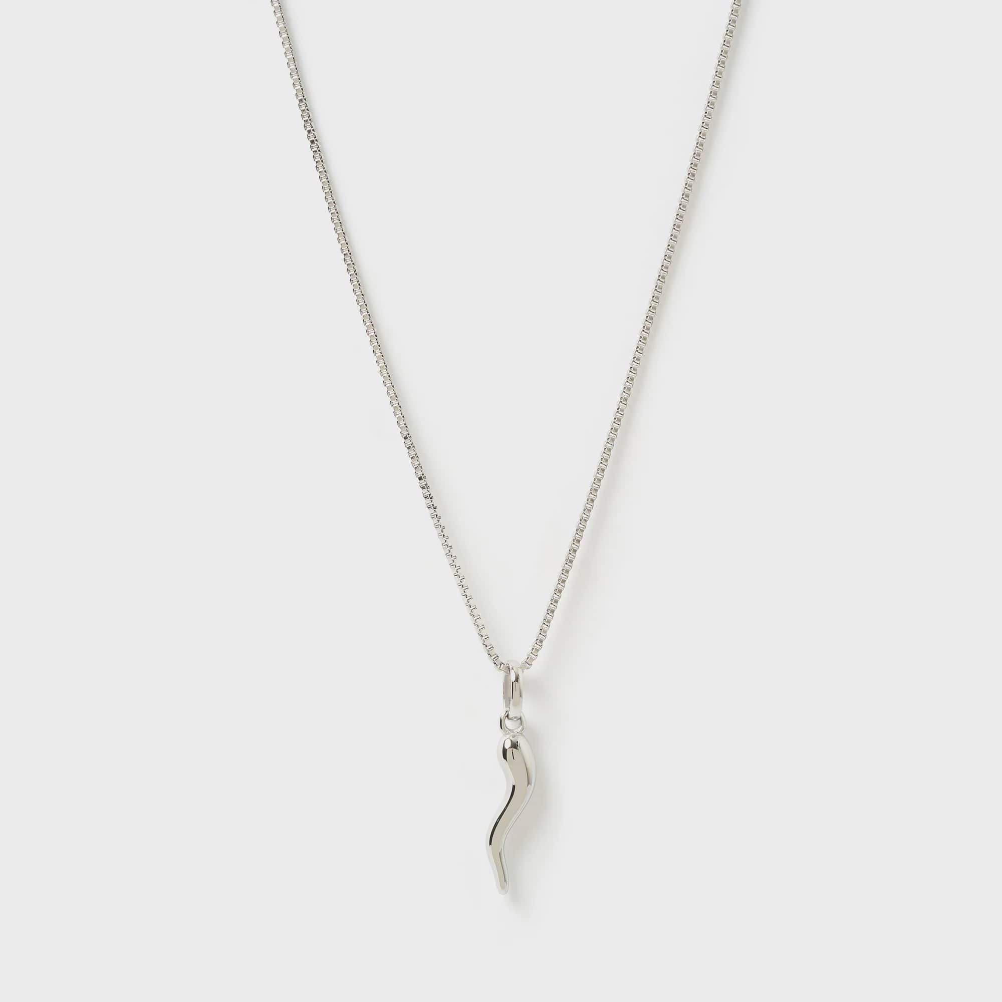 Arms Of Eve Necklaces Arms Of Eve | Cornicello Silver Charm Necklace