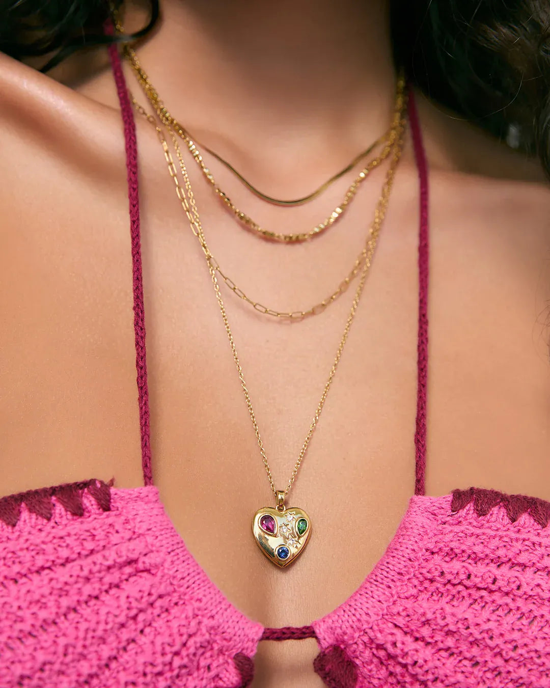Arms Of Eve Necklaces Bisou Heart Necklace