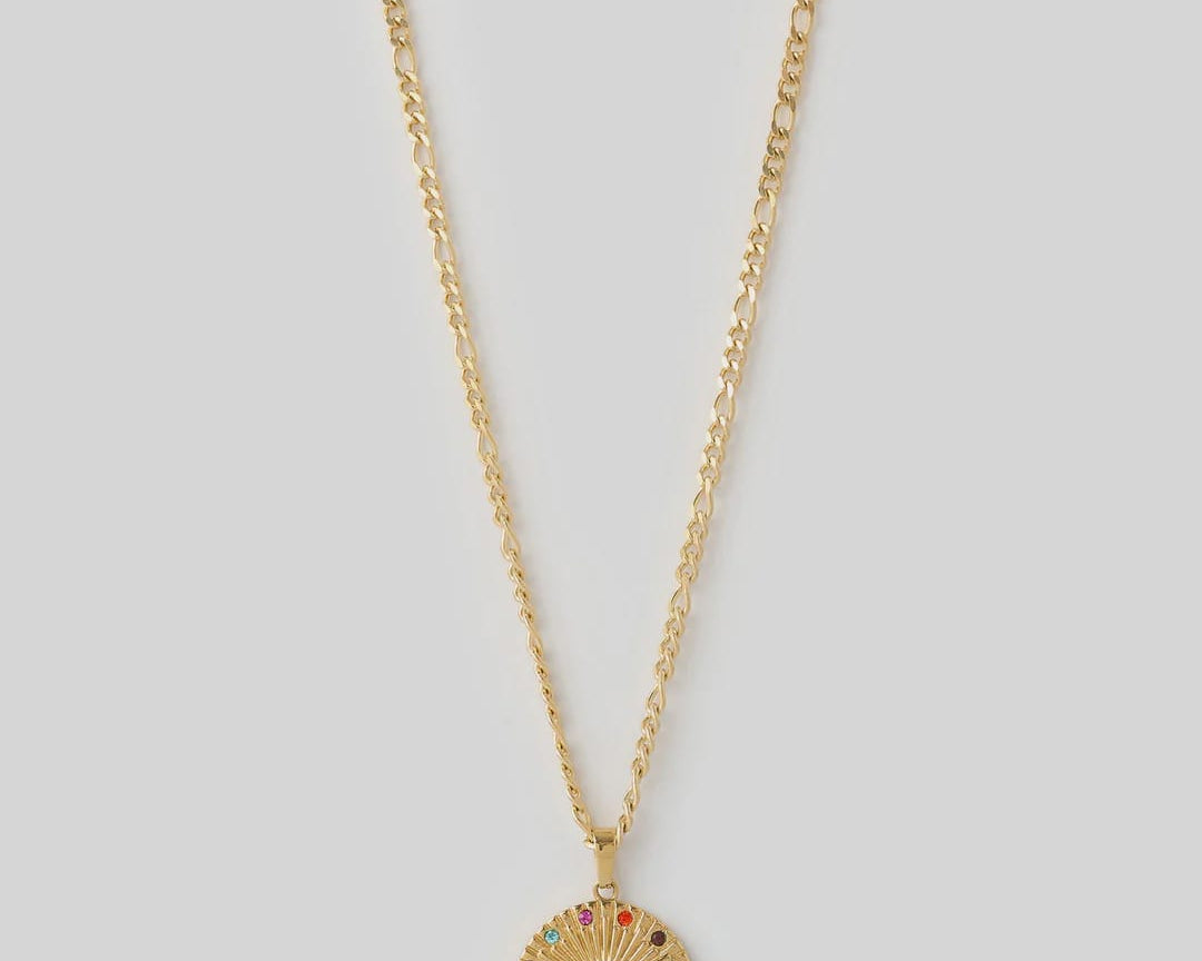 Arms Of Eve Necklaces Halo Necklace - 14k gold plated