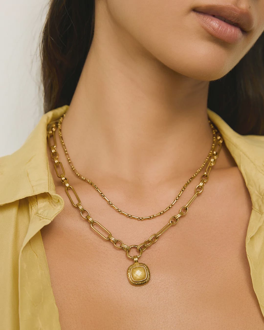 Arms Of Eve Necklaces Mason Necklace - Citrine